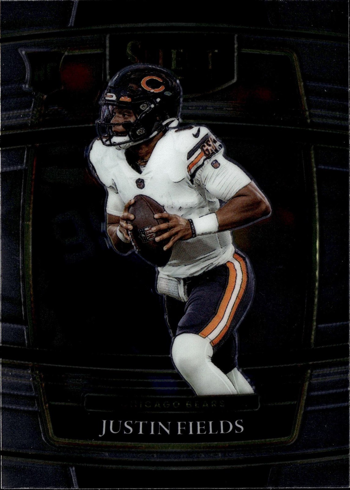 2021 Panini Select Justin Fields Rookie Card #50