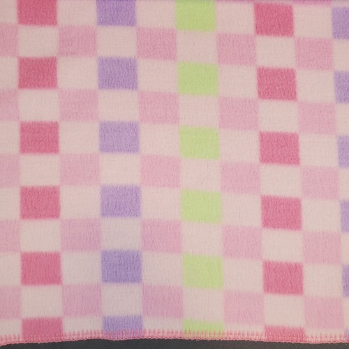Target Circo rosa grün lila Quadrate Microfleece Baby Mädchen Decke SAUMFEHLER - Bild 1 von 7