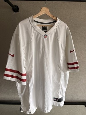 Nike NFL On Field San Francisco 49ers Blank Jersey XXL Weiß Rot Football Trikot