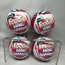 NEW IN PACKAGE Series 2 Zuru Foodie Mini Brands Ball ( Price is for 4 balls)