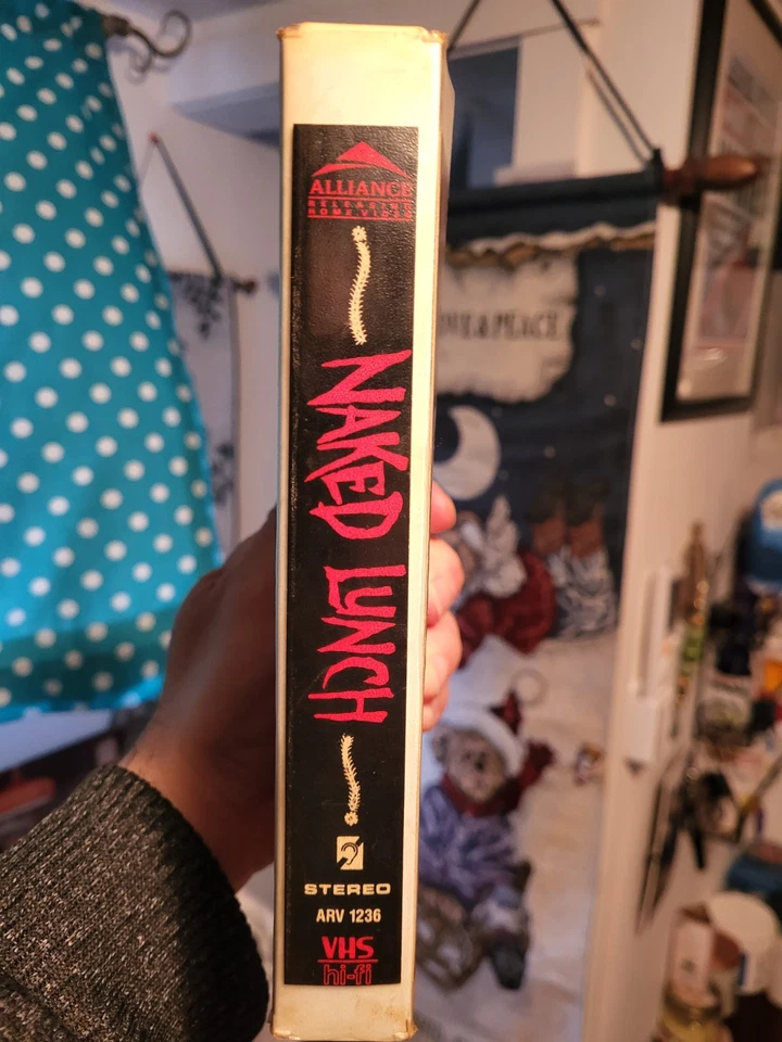 Naked Lunch VHS (1991) David Cronenberg Cult Horror Film (Rare OOP)  - Image 3 of 4