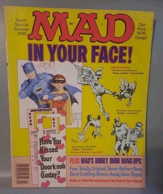 Vintage Mad In Your Face! Magazine Super Special Summer # 71 1990
