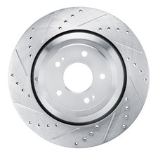 Dynamic Friction 631-10002L Disc Brake Rotor For 17-20 Genesis G90