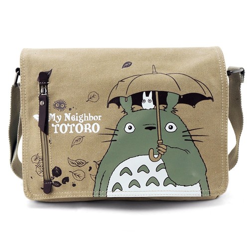 My Neighbor Totoro Shoulder Messenger Bag Boys School Bag Girls Leisure Gift Bag - Picture 8 of 17