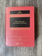 Aspen Casebook Ser.: Basic Tort Law : Cases, ...