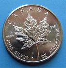 2003 Canadian 5 dollar - 1 oz. .9999 Fine Silver