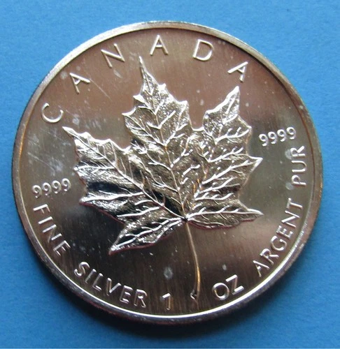 2003 Canadian 5 dollar - 1 oz. .9999 Fine Silver