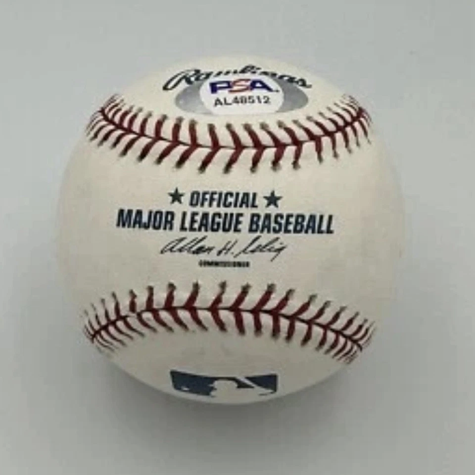 Bob Feller Signed Rawlings MLB Baseball with "HOF 62" Inscription PSA COA - Image 2 of 3