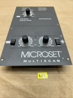 198709 New-No Box; Microset 103920D Multi-Scan Board NNB Fast Shipping!