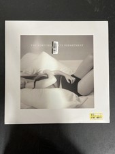 Taylor Swift - The Tortured ... LE Clear Vinyl USED NOT TESTED