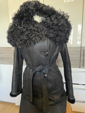 Lammfellmantel Damen  Gr. 36 Neuwertig Schwarz Echtfell Wintermantel neuwertig 