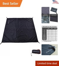 Telo da Terra Impermeabile Multifunzione - 87'' X 51'' Impronta Tenda per Camper