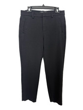 Liverpool Womens Ankle Dress Pants Size 8/29 Black Flat Front Pockets