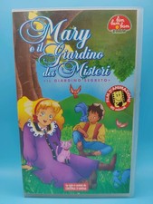 VHS Cristina D'Avena Bim Bum Bam Mary Giardino Misteri Cantiamo Insieme Segreto