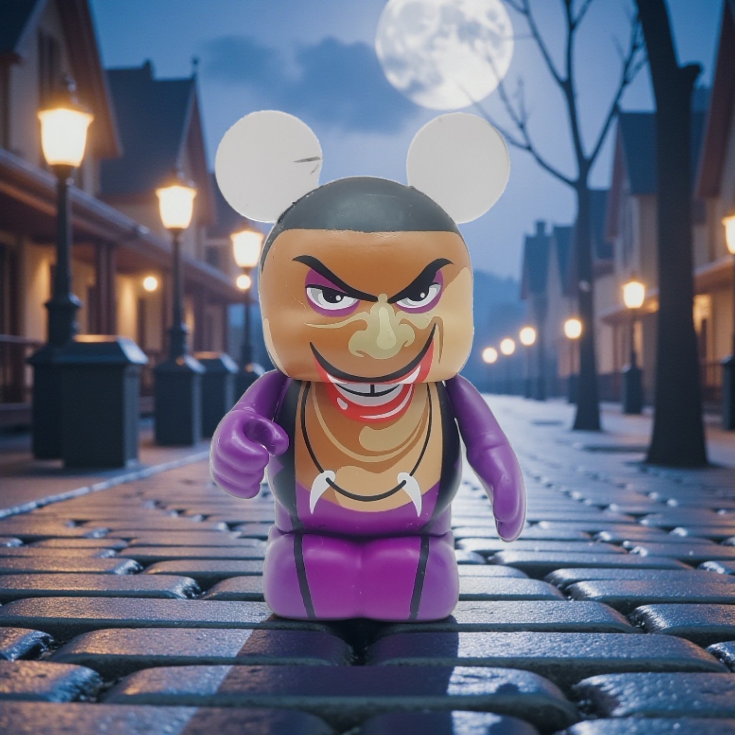 Disney Vinylmation 3" Dr Facilier Princess The Frog Villains Series 2 PREOWNED 