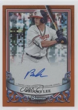 2024 Bowman Sterling Prospect Orange Refractor 64/75 Brooks Lee #PA-BL Auto 0hk3