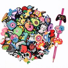 XHAOYEAHX Pencil Topper Decoration, 30 PCS Cute Pencil Toppers Random Differe...