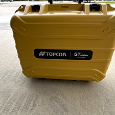 Topcon GT Series Total Station Hard Carrying Case w/ Foam Insert, Tan