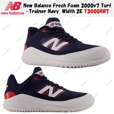 New Balance Fresh Foam 3000v7 Turf-Trainer Navy Width 2E T3000RB7 Men's Size