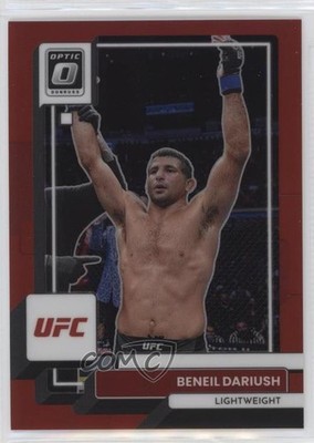 2023 Panini Donruss Optic UFC Red Prizm 179/199 Beneil Dariush #81 w5b