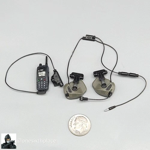 1:6 scale Easy & Simple PMC Weapon Specialist SPECIAL Radio w/ Headset