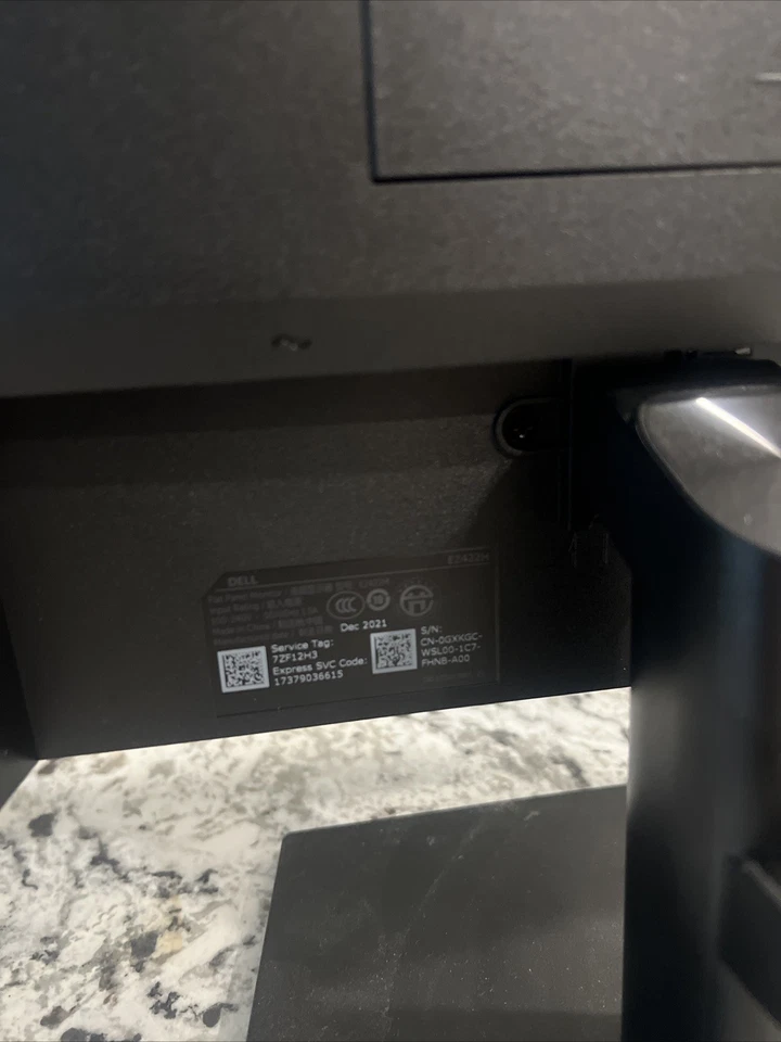 Dell P2422H 24'' 1080p Full HD IPS LCD Monitor w/ Stand *No Cords* - Image 3 of 3