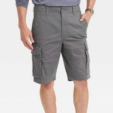 Goodfellow Men's Gray Cargo Shorts Size 38