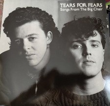 TEARS FOR FEARS - Songs From The Big Chair  Original Release 1985 Mercury LP