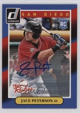 2014 Donruss The Rookies Box Set Signatures Series Jace Peterson #63 Auto 11ao