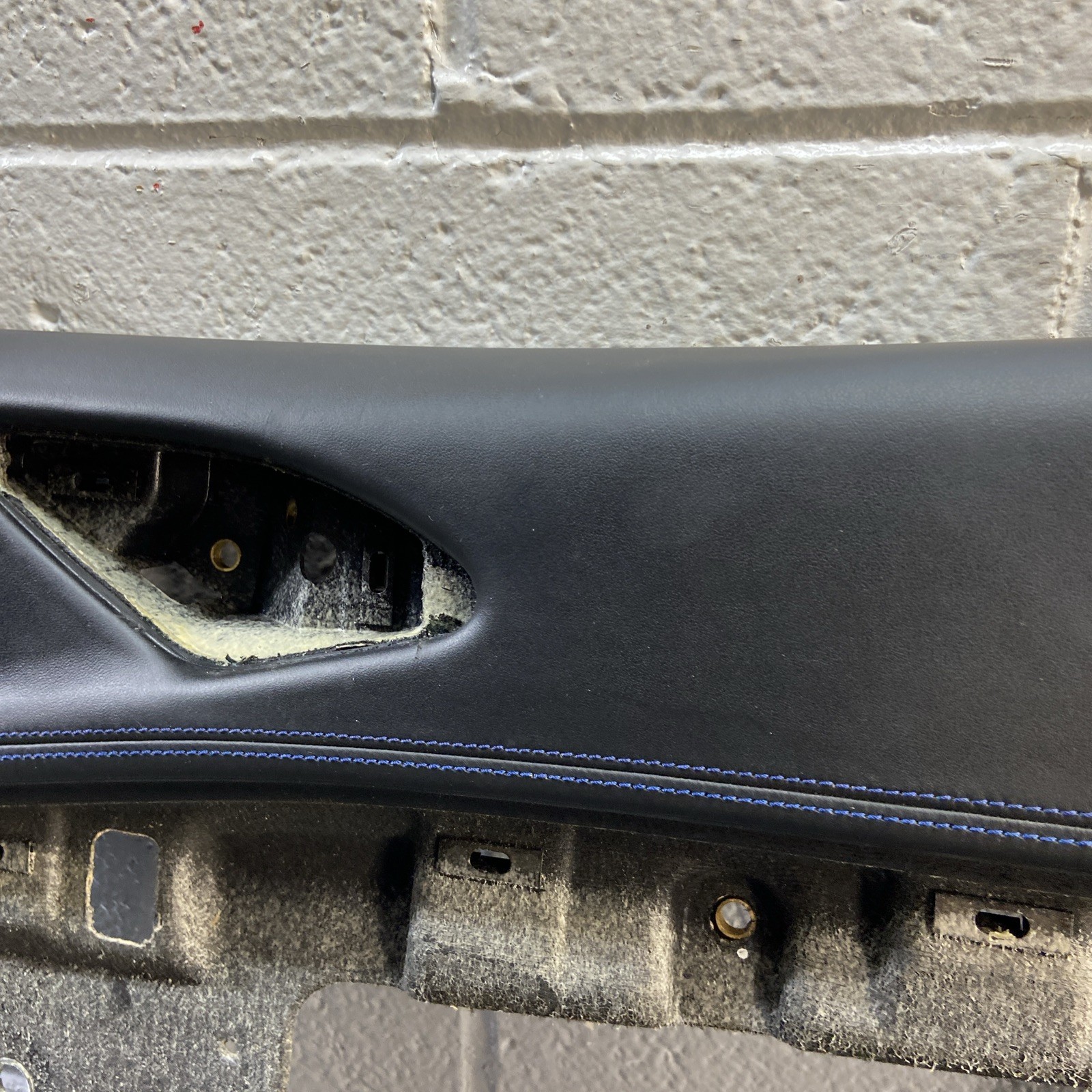 2018-2023 Ferrari Portofino F164 Front Right Door Panel Leather Blue Stitch OEM