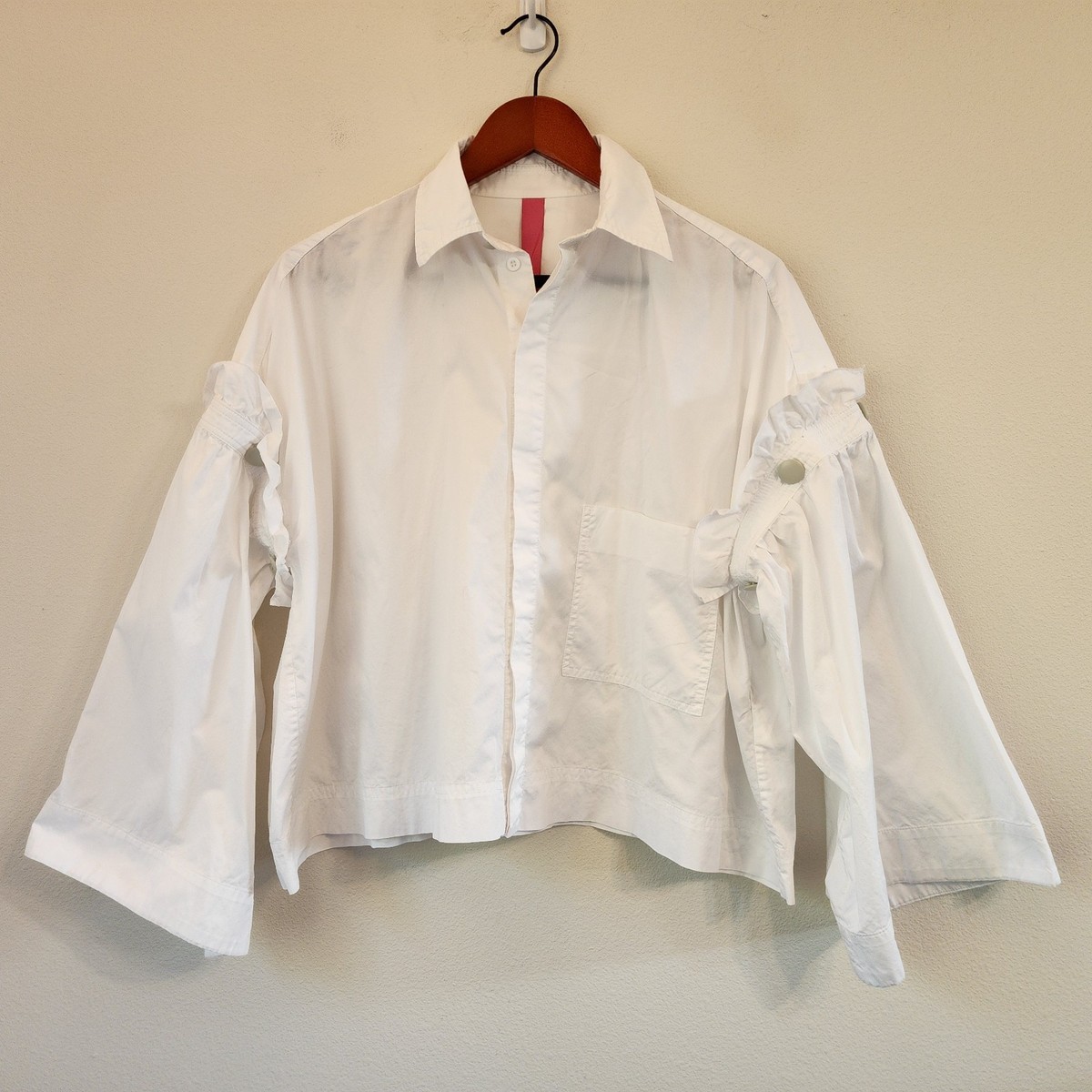 Yohji Yamamoto Takeshi Kosaka By Y's Pink Label White Shirt