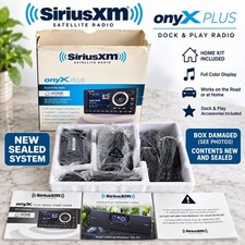 SiriusXM Onyx Plus SXPL1H1 Satellite Radio Home Kit Dock Play Station Kit