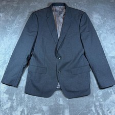 Bonobos Blazer Mens 42R Gray Standard Fit Italian Wool Two Button Notch Lapel