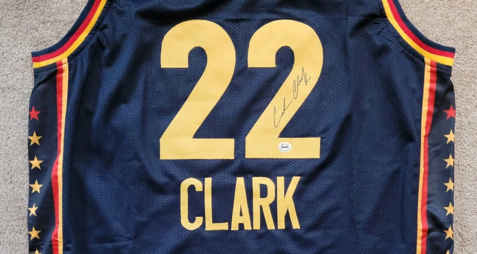 Caitlin Clark Signed Autographed Indiana Fever Custom Jersey Authenticated - Image 2 of 4