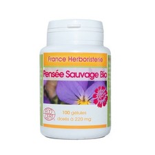 GELULES PENSEE SAUVAGE BIO - dosées à 220 mg poudre pure.