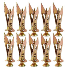 Drywall Anchors with Screws Kit, 10 Pcs 65 Manganese Steel Heavy Duty Metal Wall