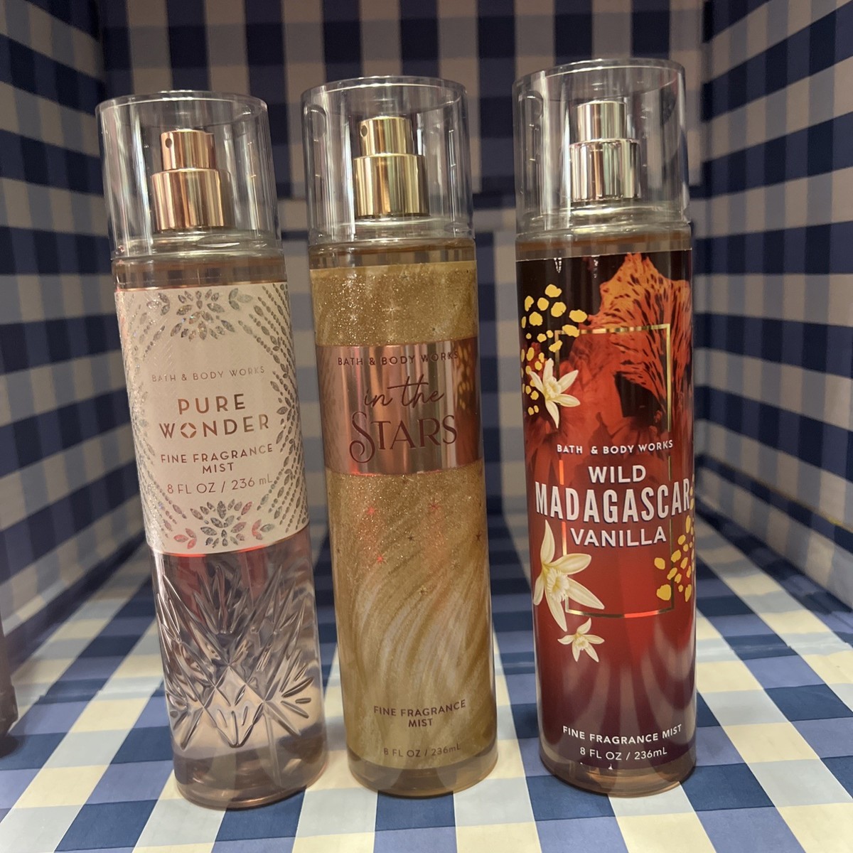 LOT 3 BATH & BODY WORKS FINE FRAGRANCE MIST 8 OZ | eBay