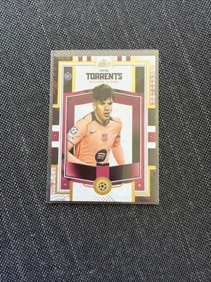 Topps Gold UCC 25-26 Jofre Torrents FC Barcelona RC Future Stars Cracked Ice