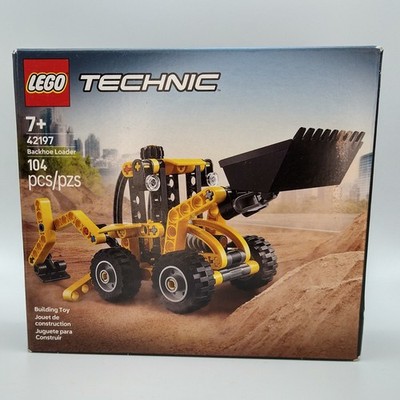 LEGO Technic 42197 Backhoe Loader 104 Pieces Construction Vehicle Set NEW Sealed