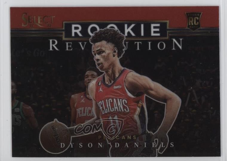 2022-23 Panini Select Rookie Revolution Red Prizm Dyson Daniels #12 0gg9