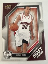 2009-10 Upper Deck UD Draft Edition Stephen Curry #34 ROOKIE CARD RC EX. rookie card picture