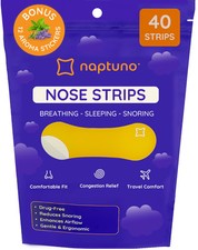 Nasal Strips for Snoring Pack of 40, Nose Strips for Breathing Extra Strength...