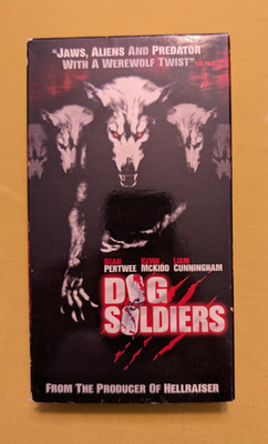 VHS - Dog Soldiers  2002 Horror werewolf