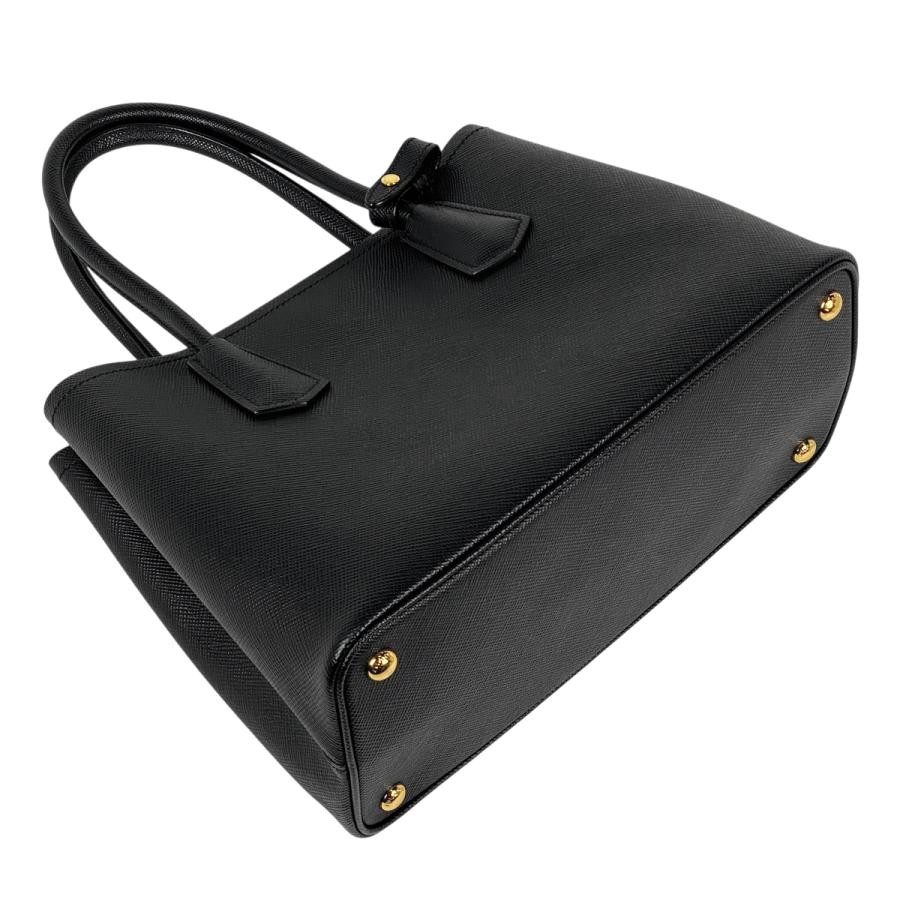 PRADA 2WAY Shoulder Bag 1BG887 Black Leather Small Bag with Dust Bag #BS816 thumbnail 2