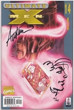 ULTIMATE X-MEN #14 SIGNED AUSTEN REMARKED GAMBIT SKETCH JAY COA LE 25 MARVEL