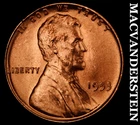 1950 Lincoln Wheat Cent- Choice Gem Brilliant Uncirculated Luster #J5504