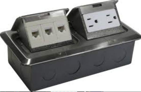 Orbit FLBPU DU R SS FLOOR BOX POP UP WITH 1 DUPLEX RECEPTACLE - View #11