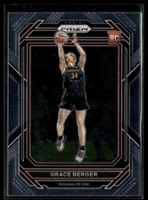2023 PRIZM WNBA ROOKIE 139 Grace Berger - Indiana Fever