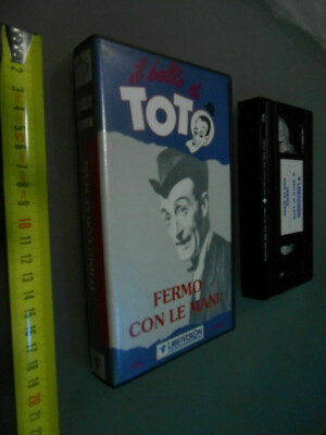 VHS VIDEOKASSETTEN FILMKASSETTEN IL BELLO DI TOTO FEST MIT DEN HÄNDEN 1937