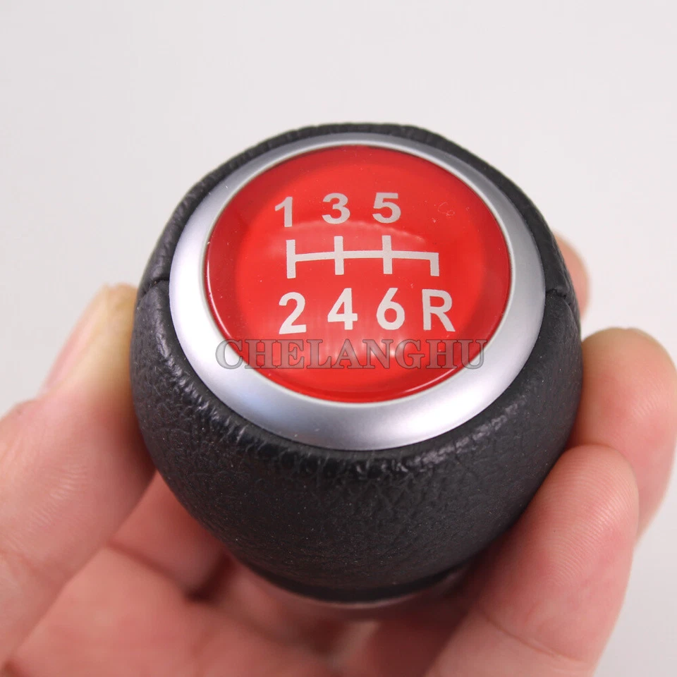 For Subaru Legacy 2010 -2018 6 Speed Leather Gear stick shift knob 35022VA020 - Image 3 of 4